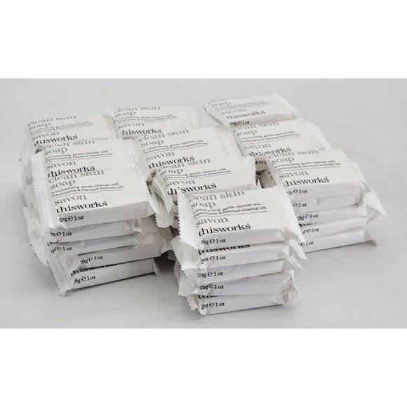 (24) 1oz Bars ThisWorks Clean Skin Soap Savon Facial & Body NEW - Picture 7 of 8